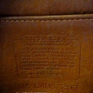 Coach Half Sadlebag, Leather, Brown